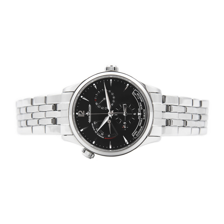 Jaeger-LeCoultre Master Geographic Black Dial Stainless Steel Ref: Q1428171 - David Ashley