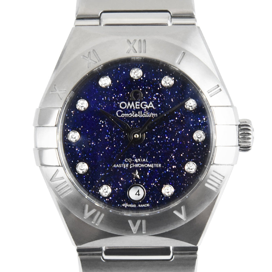 Omega Constellation Co-Axial Master Chronometer Blue Dial Stainless Steel Ref: 131.10.29.20.53.001 - David Ashley