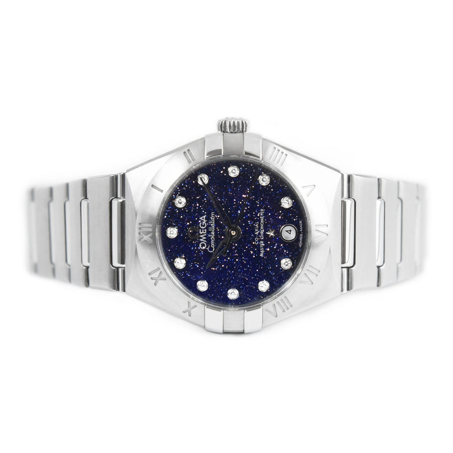 Omega Constellation Co-Axial Master Chronometer Blue Dial Stainless Steel Ref: 131.10.29.20.53.001 - David Ashley