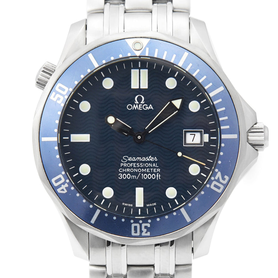 Omega Seamaster Professional 300M Blue Dial Stainless Steel Ref: 2531.80.00 - David Ashley