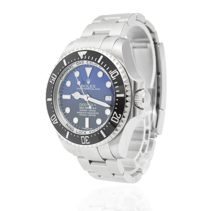 Rolex Sea-Dweller Deepsea Blue Dial Stainless Steel Ref: 116660 - David Ashley