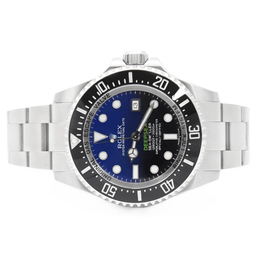 Rolex Sea-Dweller Deepsea Blue Dial Stainless Steel Ref: 116660 - David Ashley