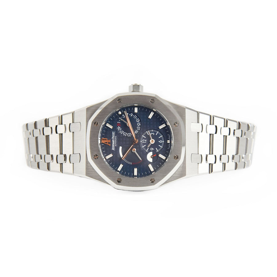 Audemars Piguet Royal Oak Dual Time Blue Dial Steel Ref: 26120ST.OO.1220ST.02 - David Ashley