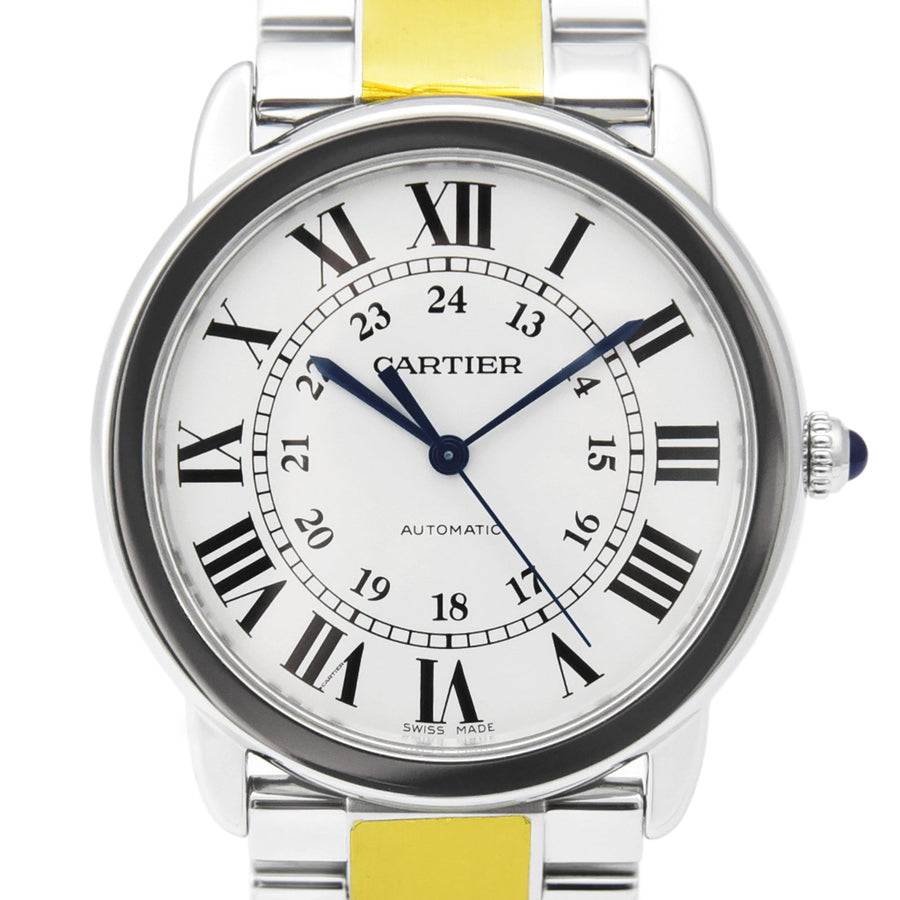 Cartier Ronde Solo De Cartier Silver Dial Stainless Steel Ref: WSRN0012 - David Ashley