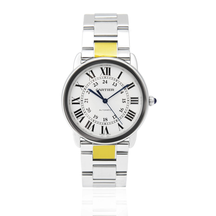 Cartier Ronde Solo De Cartier Silver Dial Stainless Steel Ref: WSRN0012 - David Ashley