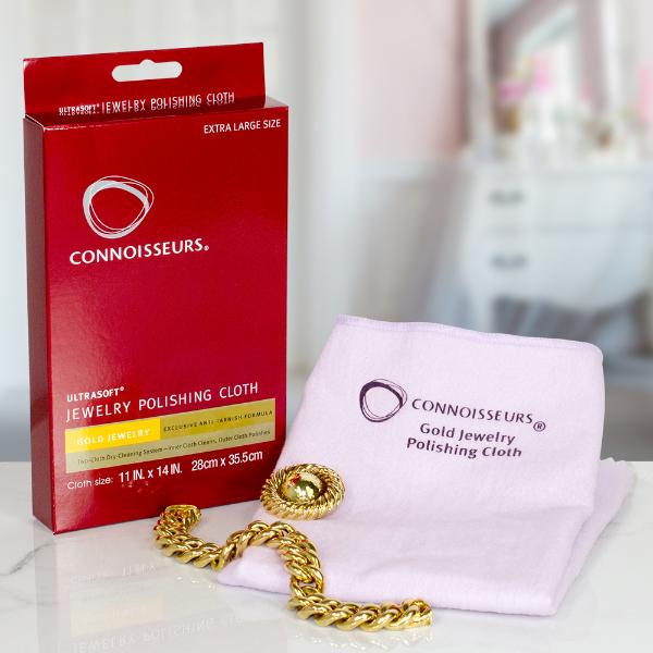 Gold Jewellery Cleaning Cloth Ultrasoft Polishing Cloths Cotton Fibre - David Ashley