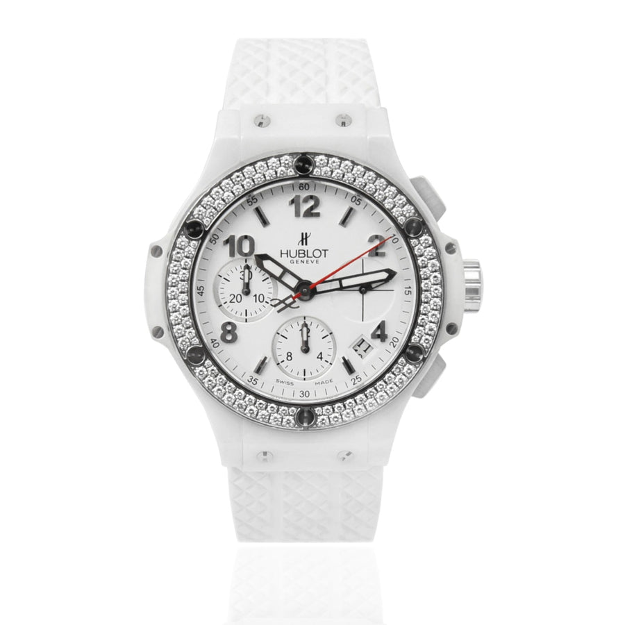 Hublot Big Bang 41mm Chronograph White Dial Ref: 342.CL.230.RW.114 - David Ashley