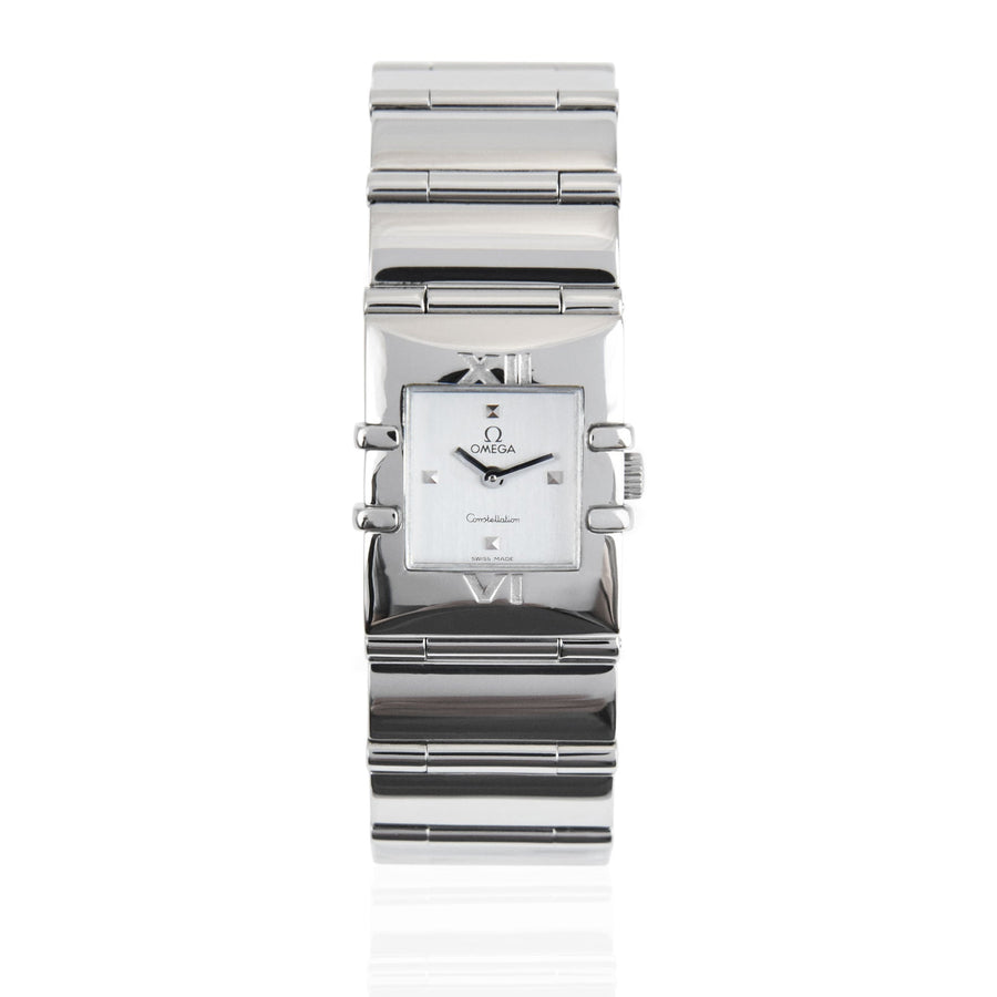 Omega Constellation Quadra Mother of Pearl Dial Stainless Steel Ref: 1521.71.00 - David Ashley