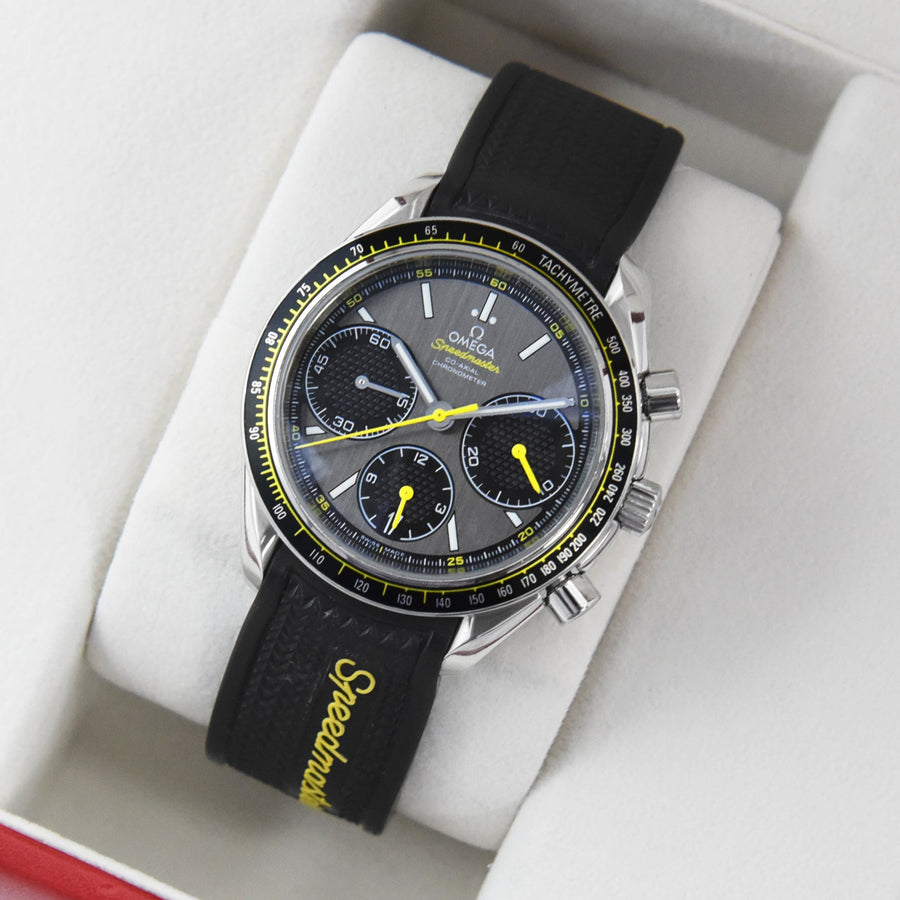 Omega Speedmaster Racing Grey Dial Rubber Ref: 326.32.40.50.06.001 - David Ashley