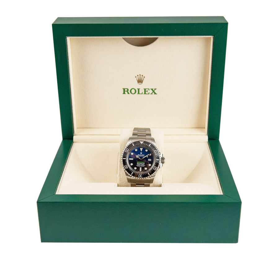 Pre-Owned Rolex Sea-Dweller Blue Dial James Cameron Steel Ref: 126660 - David Ashley