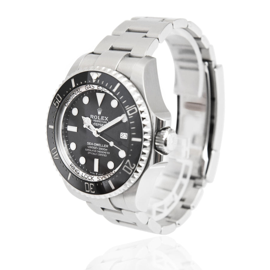 Rolex Sea-Dweller Deepsea Black Dial Stainless Steel Ref: 126660 - David Ashley