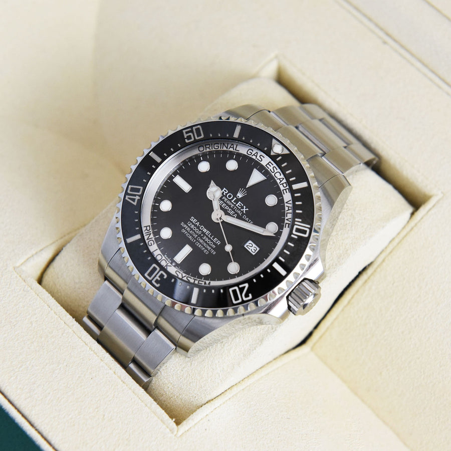 Rolex Sea-Dweller Deepsea Black Dial Stainless Steel Ref: 126660 - David Ashley