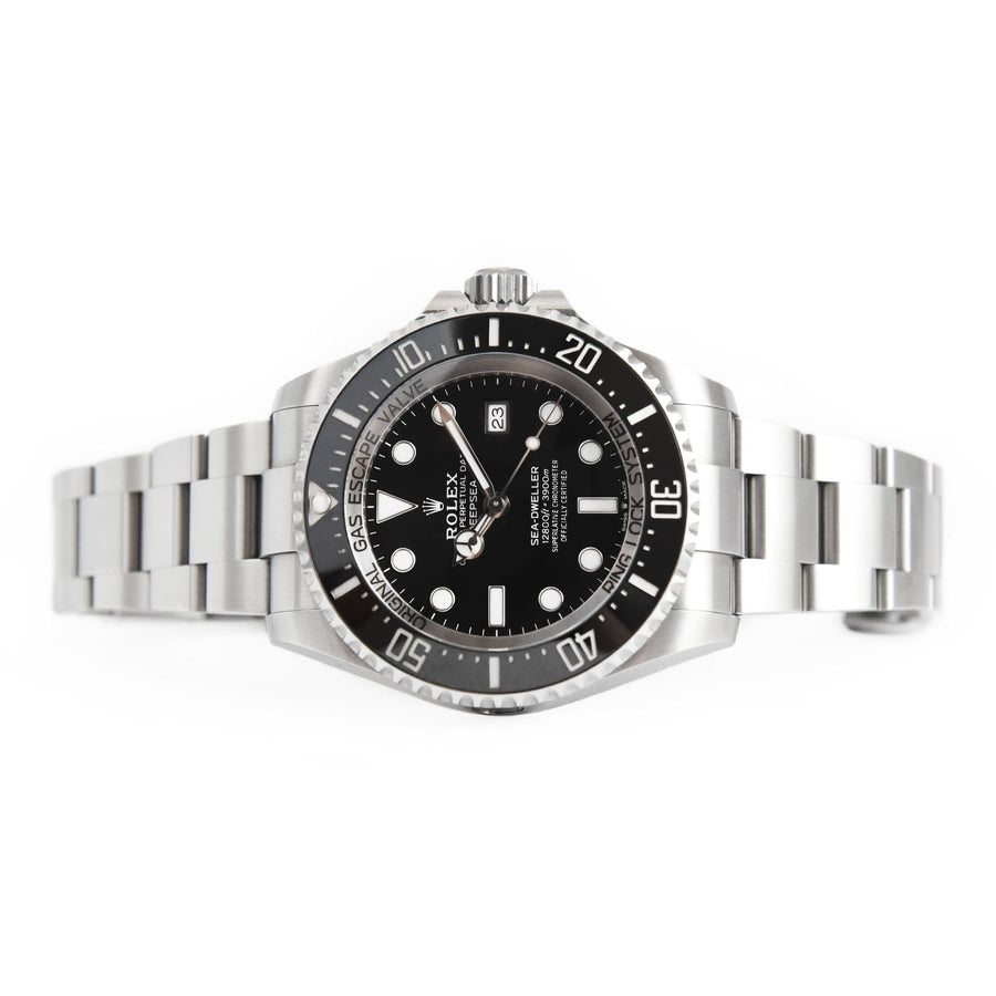 Rolex Sea-Dweller Deepsea Black Dial Stainless Steel Ref: 126660 - David Ashley