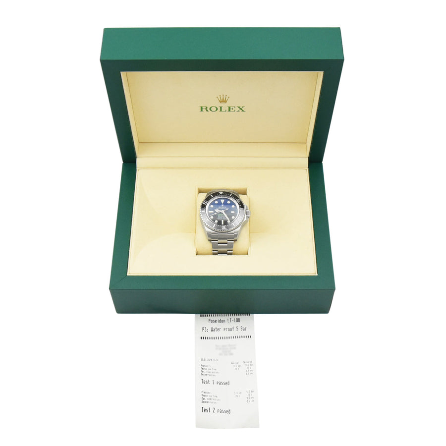 Rolex Sea-Dweller Deepsea Blue Dial Stainless Steel Ref: 116660 - David Ashley