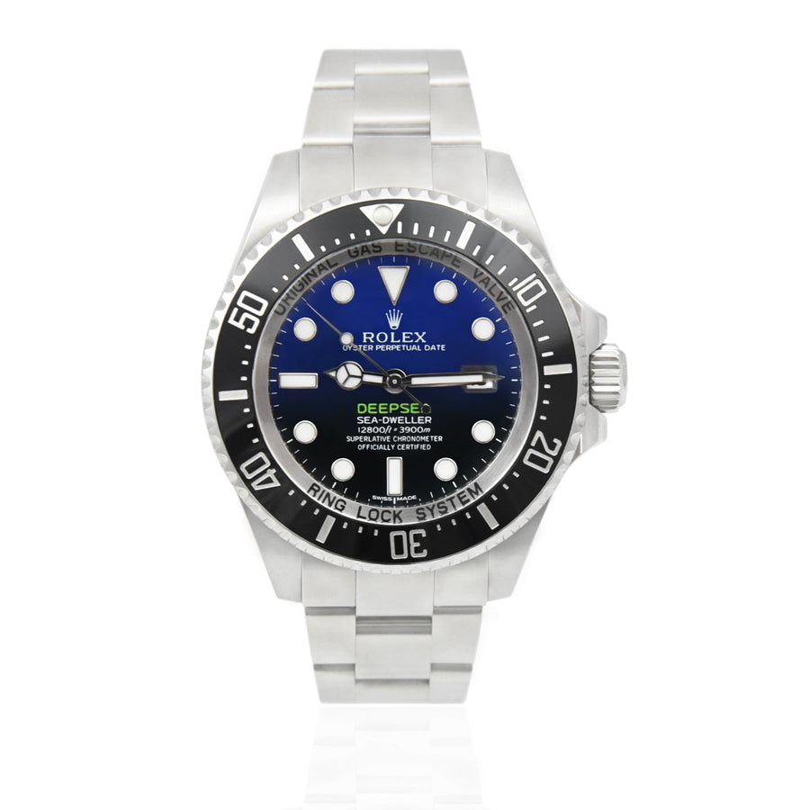 Rolex Sea-Dweller Deepsea Blue Dial Stainless Steel Ref: 116660 - David Ashley