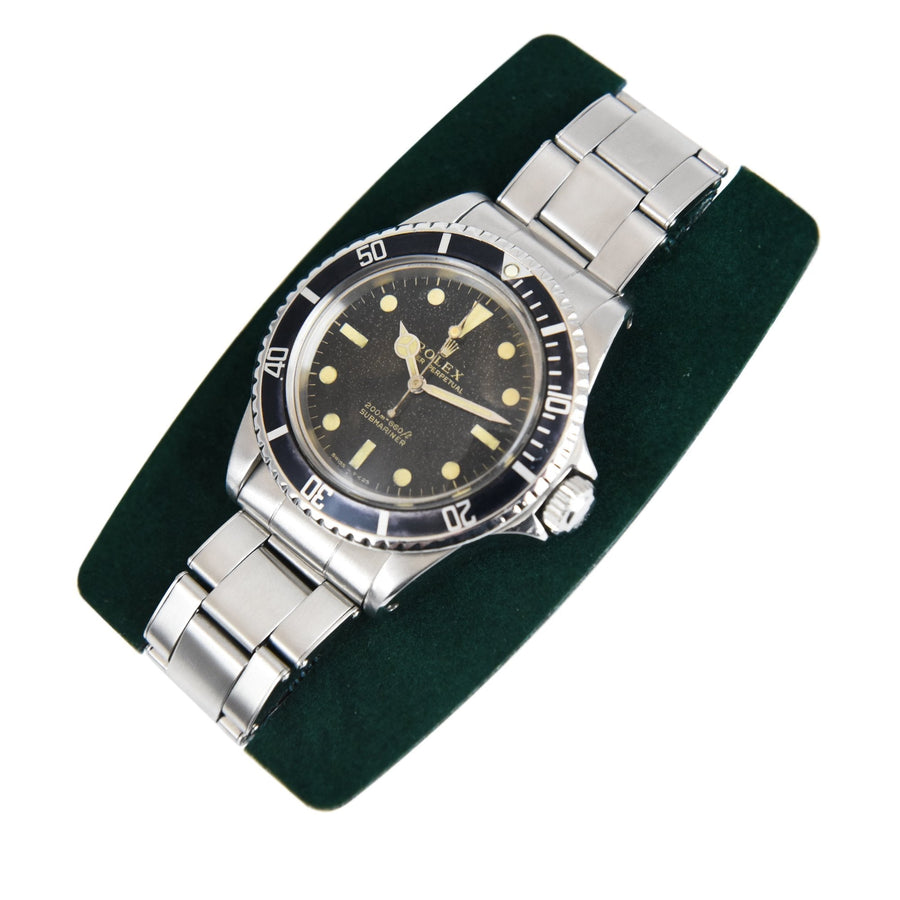 Rolex Submariner Date Stardust Dial Stainless Steel Ref: 5513 - David Ashley