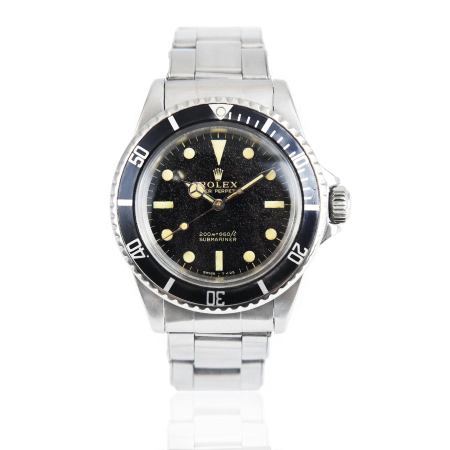 Rolex Submariner Date Stardust Dial Stainless Steel Ref: 5513 - David Ashley