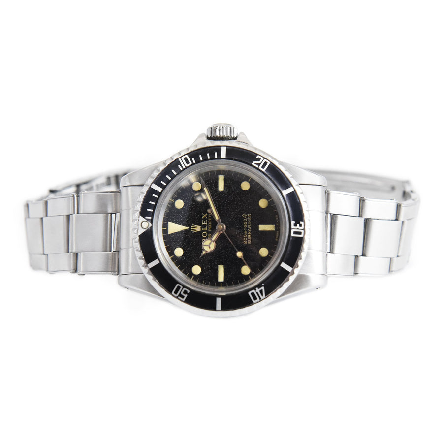 Rolex Submariner Date Stardust Dial Stainless Steel Ref: 5513 - David Ashley