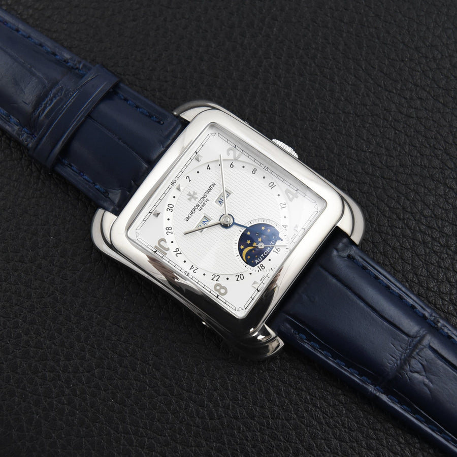 Vacheron Constatin Historique Toledo Silver Dial 18K White Gold Ref: 47300 - David Ashley