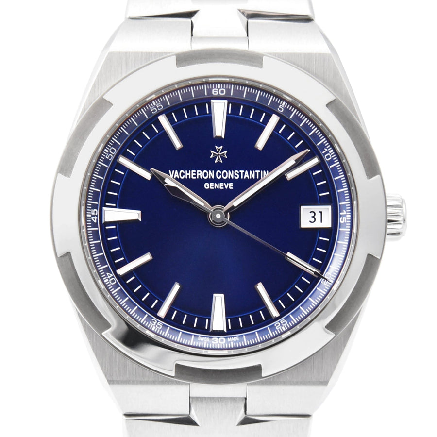 Vacheron Constatin Overseas Blue Dial Stainless Steel Ref: 4500V - David Ashley